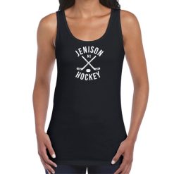 Alternative view of Jenison Hockey Ladies Soft Style Tank Top