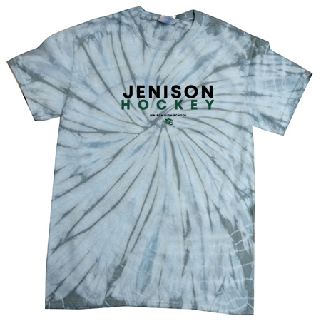 Jenison Hockey Spider Tie Dye T-Shirt - Image 9