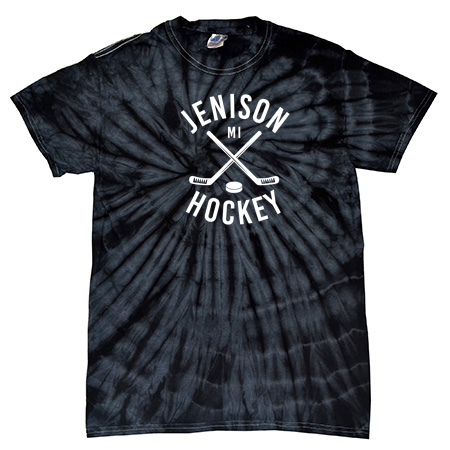 Jenison Hockey Spider Tie Dye T-Shirt - Image 13