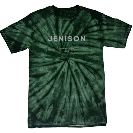 Jenison Hockey Youth Youth Spider Tie Dye T-Shirt