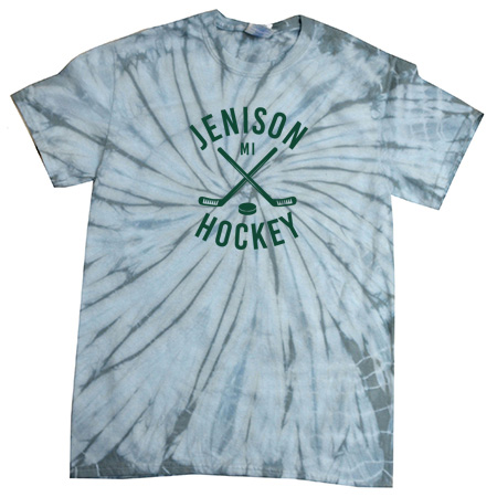 Jenison Hockey Youth Youth Spider Tie Dye T-Shirt - Image 14