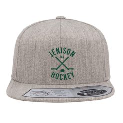 Alternative view of Jenison Hockey Snap Back Flat Bill Trucker