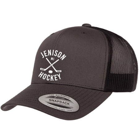 Jenison Hockey Classic Retro Trucker - Image 8