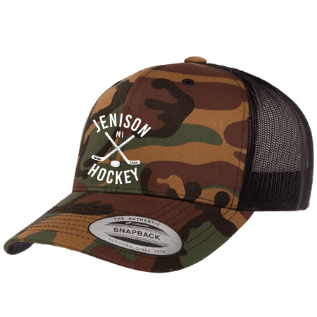 Jenison Hockey Classic Retro Trucker - Image 5