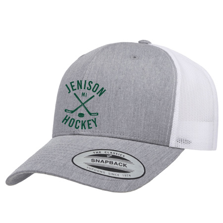 Jenison Hockey Classic Retro Trucker - Image 9