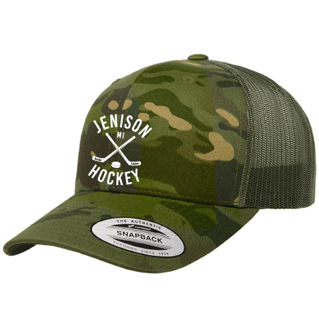 Jenison Hockey Classic Retro Trucker - Image 4
