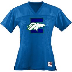 Alternative view of Estero Mustangs Ladies Junior Fit Replica Football Tee