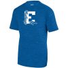 Estero Mustangs Youth YOUTH SHADOW TONAL HEATHER TRAINING TEE