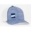 Estero Mustangs Fitted Heather Trucker Mesh