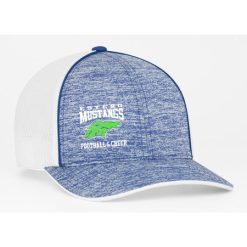 Alternative view of Estero Mustangs Fitted Heather Trucker Mesh