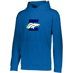 Alternative view of Estero Mustangs Adult Wicking Fleece Hoodie