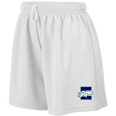 Estero Mustangs Ladies Ladies Wicking Mesh Shorts - Image 6