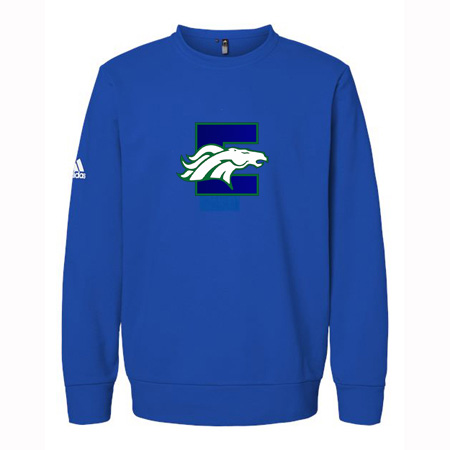 Estero Mustangs Adidas Fleece Crewneck Sweatshirt - Image 3