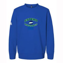Estero Mustangs Adidas Fleece Crewneck Sweatshirt