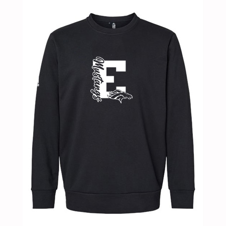 Estero Mustangs Adidas Fleece Crewneck Sweatshirt - Image 6