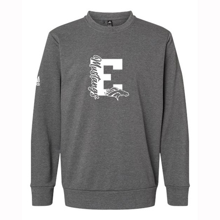 Estero Mustangs Adidas Fleece Crewneck Sweatshirt - Image 8