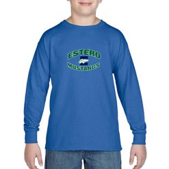 Estero Mustangs Youth Heavy Cotton™ Youth Long Sleeve T-Shirt