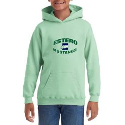 Estero Mustangs Youth Heavy Blend™ Youth Hooded Sweatshirt