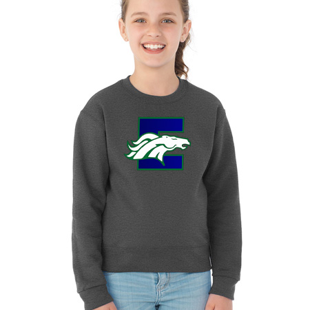 Estero Mustangs Youth Youth Crew Sweatshirt - Image 12