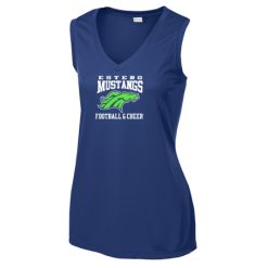 Alternative view of Estero Mustangs Ladies Ladies Sleeveless PosiCharge® Competitor™ V-Neck Tee