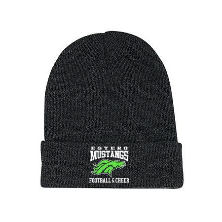 Estero Mustangs Acrylic Beanie with Cuff - Image 3