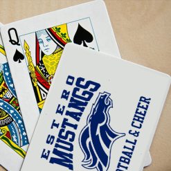 Alternative view of Estero Mustangs PlayingCards