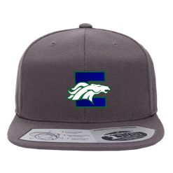 Estero Mustangs Snap Back Flat Bill Trucker