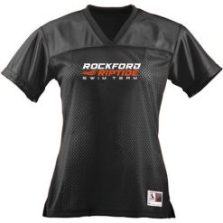 Alternative view of Rockford Riptide Ladies Junior Fit Replica Football Tee
