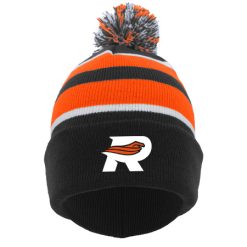 Rockford Riptide KNIT FOLD OVER POM-POM BEANIE