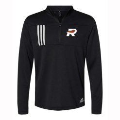 Rockford Riptide Adult Adidas 3-Stripes Double Knit Quarter-Zip Pullover