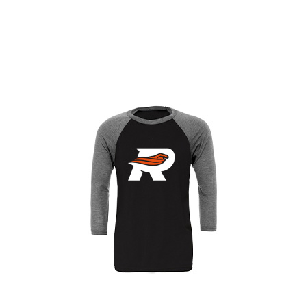 Rockford Riptide Unisex 3/4 Sleeve Baseball Tee - Image 8