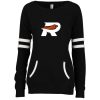 Rockford Riptide Ladies Varsity Fleece Crew Neck Pullover