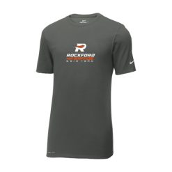 Alternative view of Rockford Riptide Nike Dri-FIT Cotton/Poly Tee