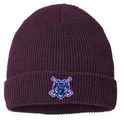 Alternative view of Ronin Hockey Waffle Cuff Beanie
