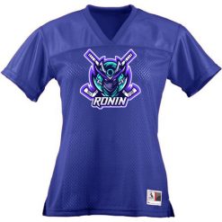 Alternative view of Ronin Hockey Ladies Junior Fit Replica Football Tee