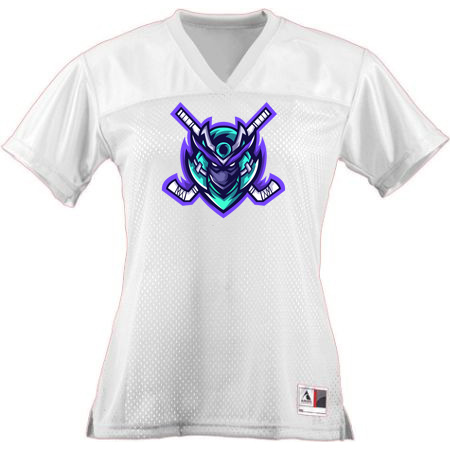 Ronin Hockey Ladies Junior Fit Replica Football Tee - Image 7
