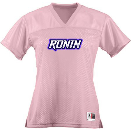 Ronin Hockey Ladies Junior Fit Replica Football Tee - Image 4