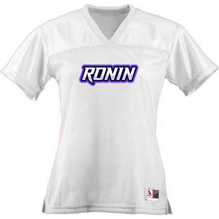 Ronin Hockey Ladies Junior Fit Replica Football Tee - Image 6