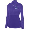 Ronin Hockey Ladies Shadow Tonal Heather ¼ Zip Pullover