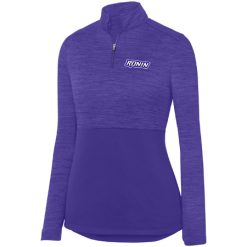 Alternative view of Ronin Hockey Ladies Shadow Tonal Heather ¼ Zip Pullover