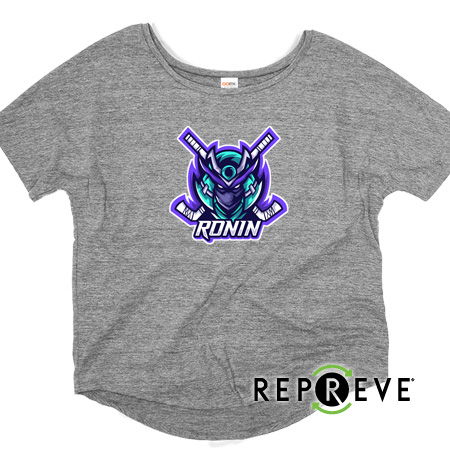 Ronin Hockey Ladies Triblend Flowy Tee - Image 5