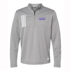 Ronin Hockey Adult Adidas 3-Stripes Double Knit Quarter-Zip Pullover