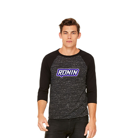 Ronin Hockey Unisex 3/4 Sleeve Baseball Tee - Image 28
