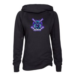 Ronin Hockey Ladies Classic Fleece Funnel Neck Pullover Hood