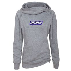Alternative view of Ronin Hockey Ladies Classic Fleece Funnel Neck Pullover Hood