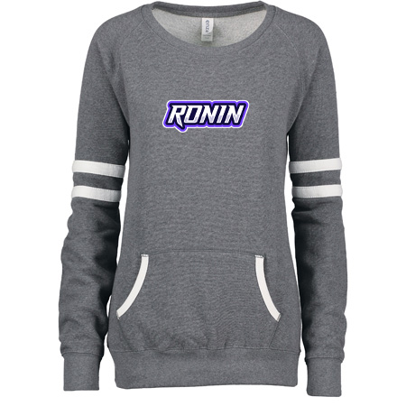 Ronin Hockey Ladies Varsity Fleece Crew Neck Pullover - Image 7