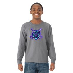 Alternative view of Ronin Hockey Youth DRI-POWER Youth Long Sleeve T-Shirt