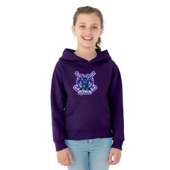 Alternative view of Ronin Hockey Youth NuBlend® Youth Hooded Sweatshirt