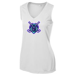 Alternative view of Ronin Hockey Ladies Ladies Sleeveless PosiCharge® Competitor™ V-Neck Tee
