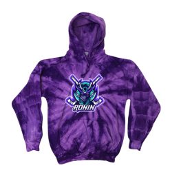 Alternative view of Ronin Hockey Adult Tie Dye Fleece Pullover